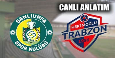 Şanlıurfaspor- Hekimoğlu Trabzon