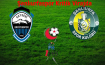 Şanlıurfaspor Kritik Virajda