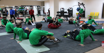 Şanlıurfaspor salonda çalıştı