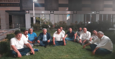 Şanlıurfaspor Yönetiminden Oturma Eylemi