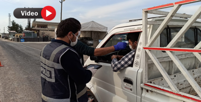 Şanlıurfa'ya İzinsiz Giriş Çıkış Yapılamıyor