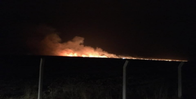 Şanlıurfa'ya Yıldırım Düştü Yangın Çıktı