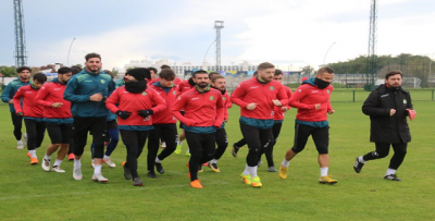 Sarı Yeşilli Ekip Tek Antrenmanla Gün Tamamladı