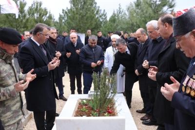 Şehit Ahmet Oktay Günak kabri başında anıldı