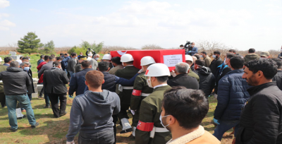 Şehit Karataş son yolculuğuna uğurlandı