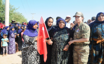 Şehit Taş'a son görev