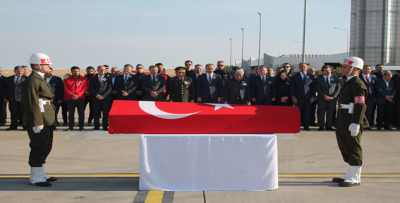 Şehit Topçu Memleketine uğurlandı