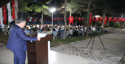 Şehit ve Gazi aileleriyle iftarda buluştular...