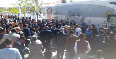 Şehrim 2023 otobüsün ilk  durağı  Eyüp Peygamber makamı oldu 