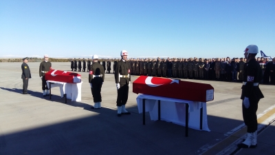 Sele Kapılan Şehitler Memleketlerine Uğurlandı