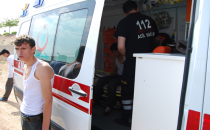 Selfie yapmak isterken kanala düştü