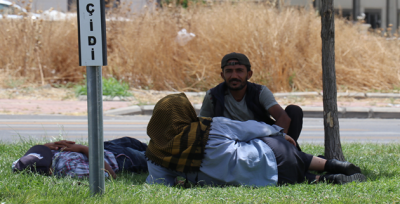 Sıcak havada ekmek mücadelesi