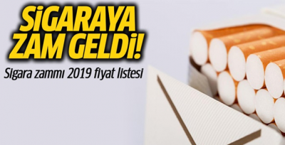 Sigaraya 2 liralık beklenen fiyat artışı geldi