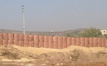 Sınıra roketatara dayanıklı duvar