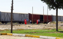 Sınıra Türk bayrakları asıldı