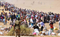 Sınırda büyük göç dalgası