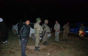 Sınırdaki mühimmatı çoban buldu