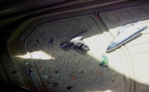 Sınırdan atılan mermi otomobile düştü