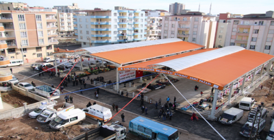 Siverek Ayvanat Semt Pazarı Açıldı