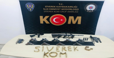 Siverek'te Silah Kaçakçılığı