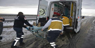 Siverek'te Trafik Kazası, 4 Yaralı