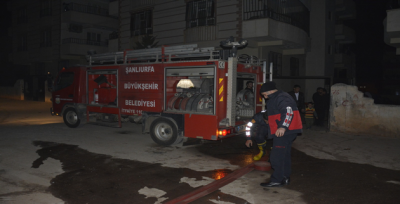 Siverek'te yangın: Dumandan etkilenen 9 kişi hastaneye kaldırıldı