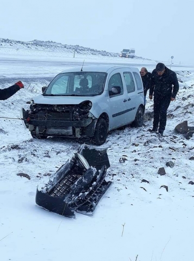 Siverek'te zincirleme kaza