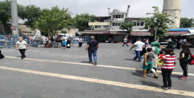 Sokağa Çıkma Yasağı Öncesi Bayram Alışverişi Hareketliliği