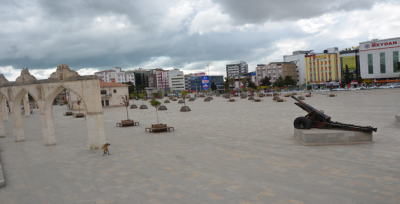 Sokağa Çıkmanın Yasak Olduğu Urfa'da Sokaklar Boş Kaldı