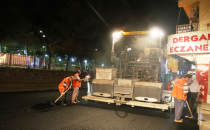 SSK Caddesinde Asfalt Çalışmaları Tamamlandı