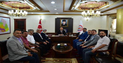 STK İzleme Platformundan Vali Erin'e Tebrik Ziyareti