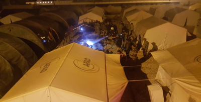 Süleyman Şah Çadır Kentinde Yangın