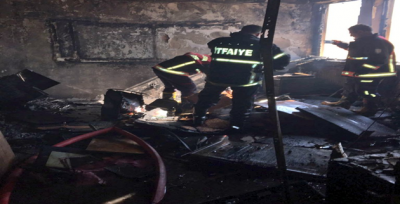 Süleymaniye'de okulda çıkan yangın ucuz atlatıldı!