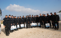 Suriye Sınırda polisler görev değişimi yaptı