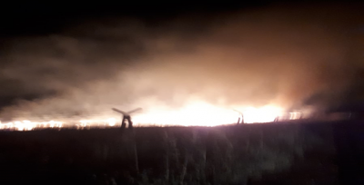 Suriye Sınırda Yangın