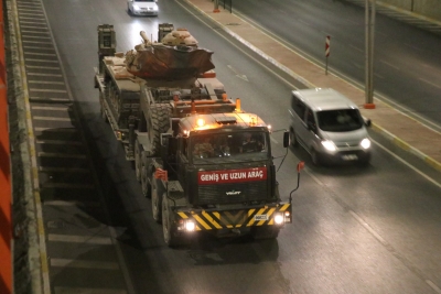 Suriye Sınırına Askeri Sevkiyat