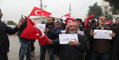 Suriyeli vatandaşlar Afrin için askerlik şubesine akın etti