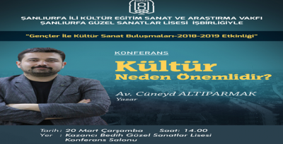 ŞURKAV'dan Kültür Konferansı