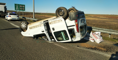 Suruç otobanında trafik kazası