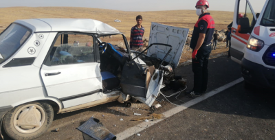 Suruç yolunda kaza, 4 yaralı