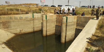 Suruç'ta Balık Tutmak İsterken Kanala Düştü