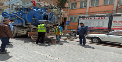 ŞUSKİ, Birecik'te hizmetlerini sürdürüyor