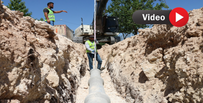 ŞUSKİ Hat Döşeme Projesine Devam Ediyor 