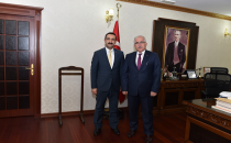 ŞUTSO Meclis Başkanı Taş'tan Vali Tuna'ya Ziyaret