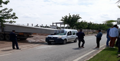 ŞUTUM' de kaza, 1 yaralı