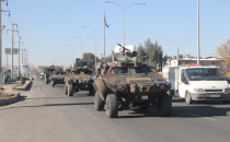 Tank sevkiyatında yoğun güvenlik önlemi alındı