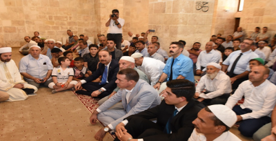 Tarihi Pazar Camii İbadete Açıldı