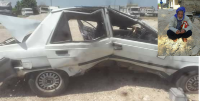 Taziye giderken kaza geçirdi, 1 ölü, 2 yaralı