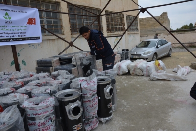 Telabyad ve Resulayn'da Çocuklar Üşümeyecek