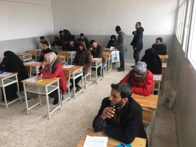 Telabyadlı Öğrenciler Üniversite Sınavına Girdi